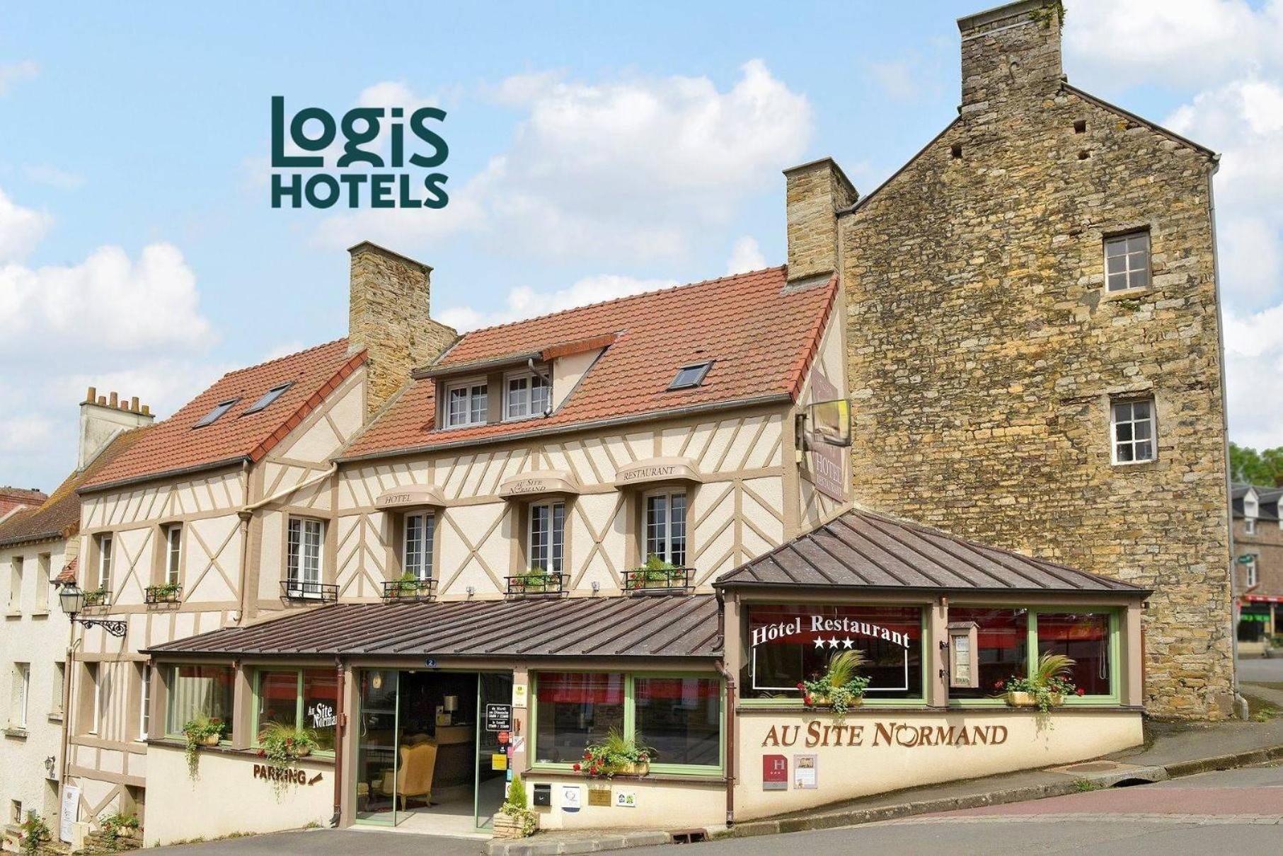 Logis Hotel Spa Restaurant Au Site Normand Clécy Eksteriør billede