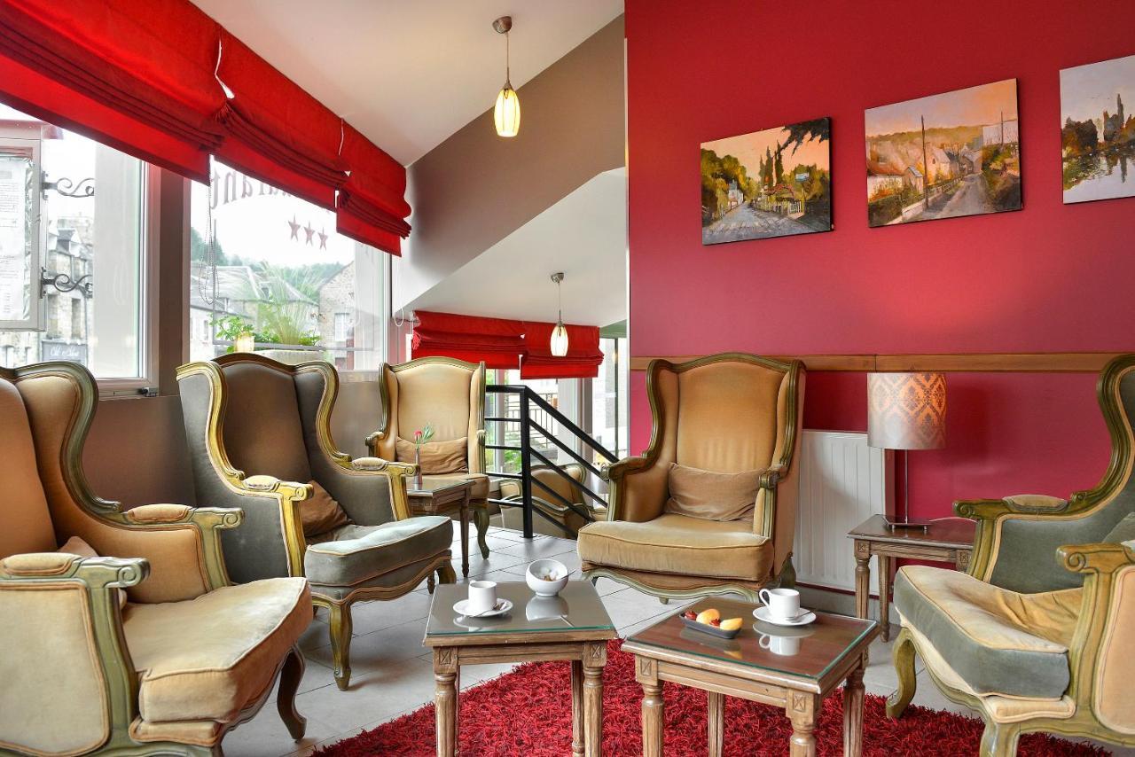 Logis Hotel Spa Restaurant Au Site Normand Clécy Eksteriør billede