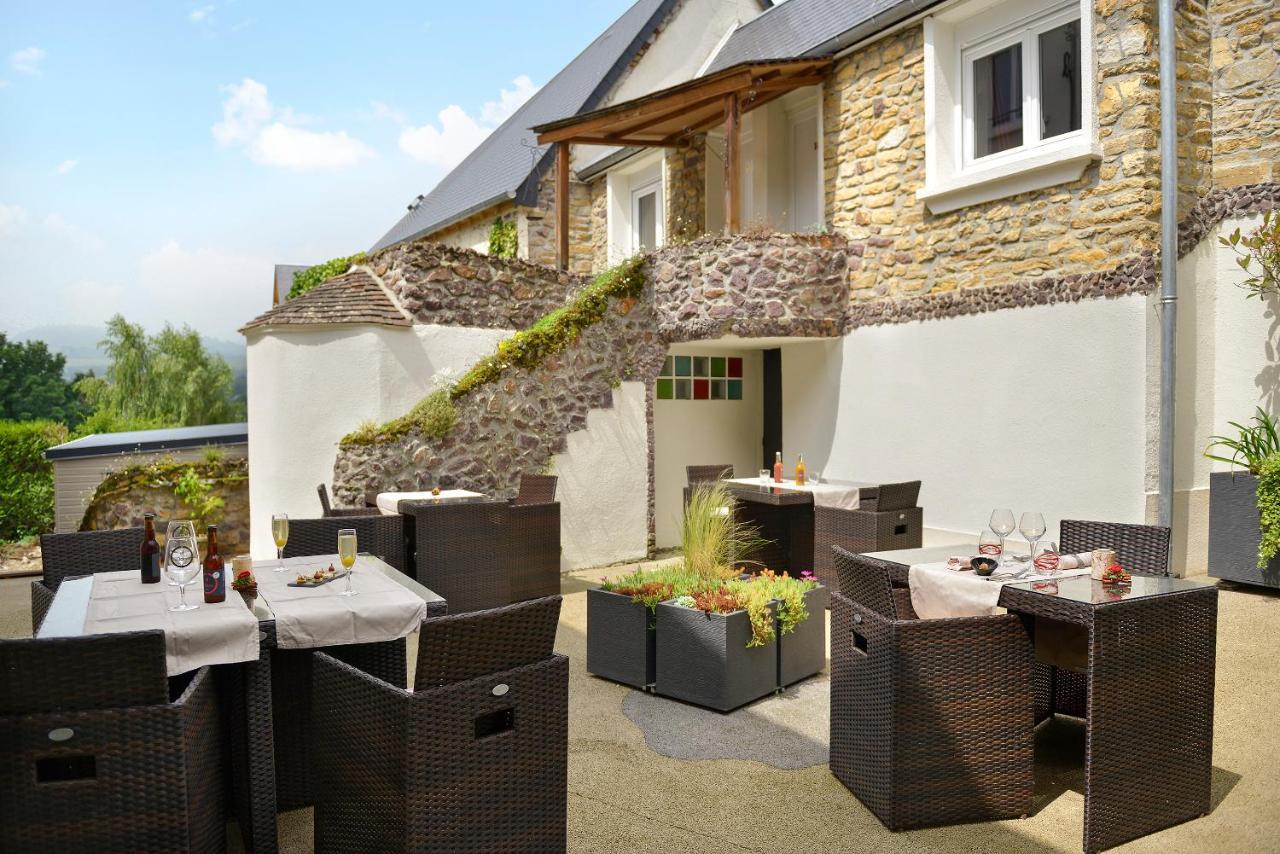 Logis Hotel Spa Restaurant Au Site Normand Clécy Eksteriør billede